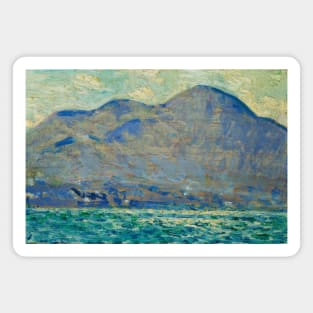 Mt. Beacon at Newburgh by Childe Hassam Magnet